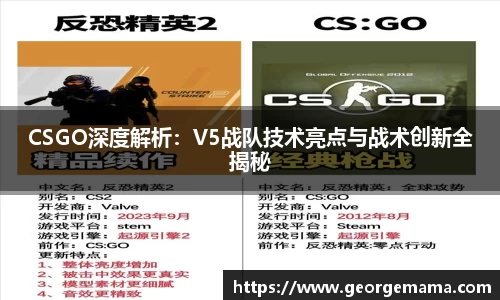 CSGO深度解析：V5战队技术亮点与战术创新全揭秘
